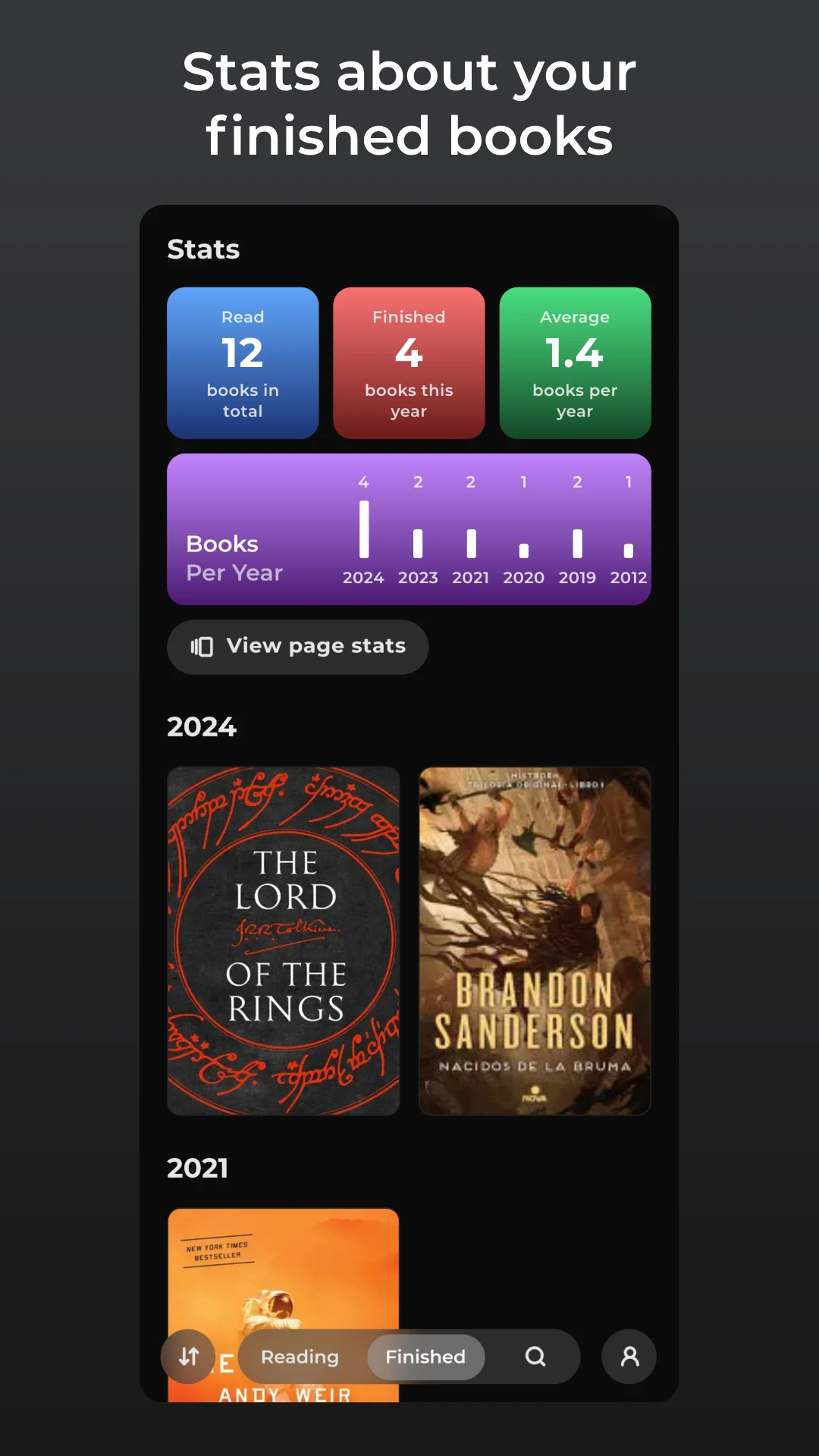 CozyBooks screenshot
